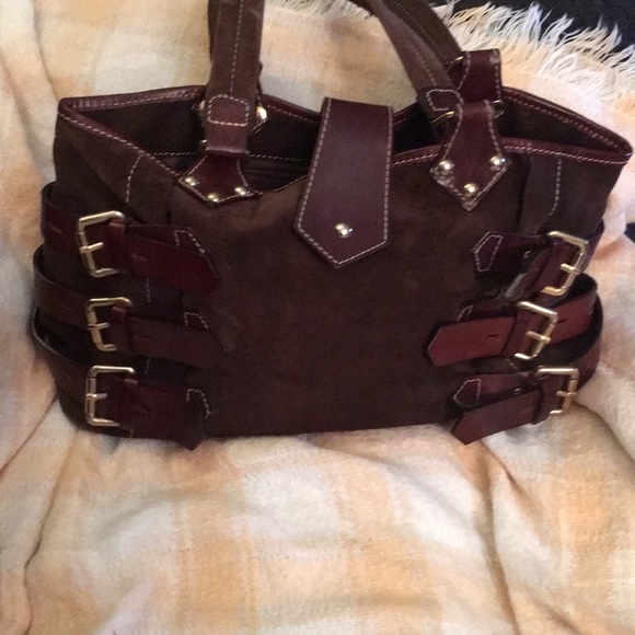 !!Price Drop!! Claudia Firenze leather/suede bag - Picture 1 of 8